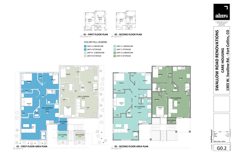 Floor plan for 2 beds, 1 bath, 768 sqft